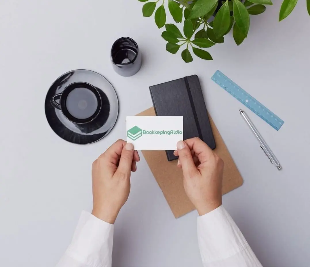 Logo de Bookkeepingaldia en mockup