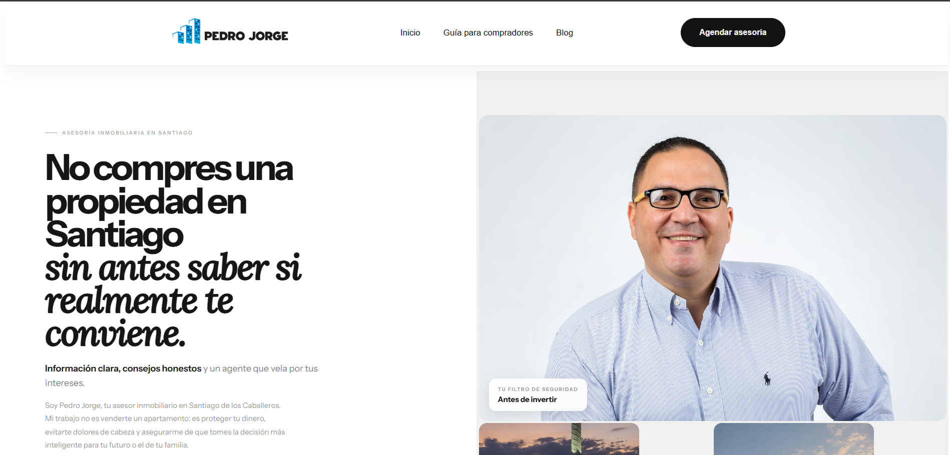 Vista del proyecto Pedro Jorge Real Estate